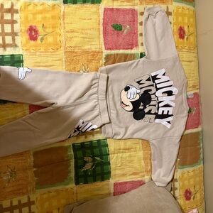 Disney Baby Cream Shirt- Mickey